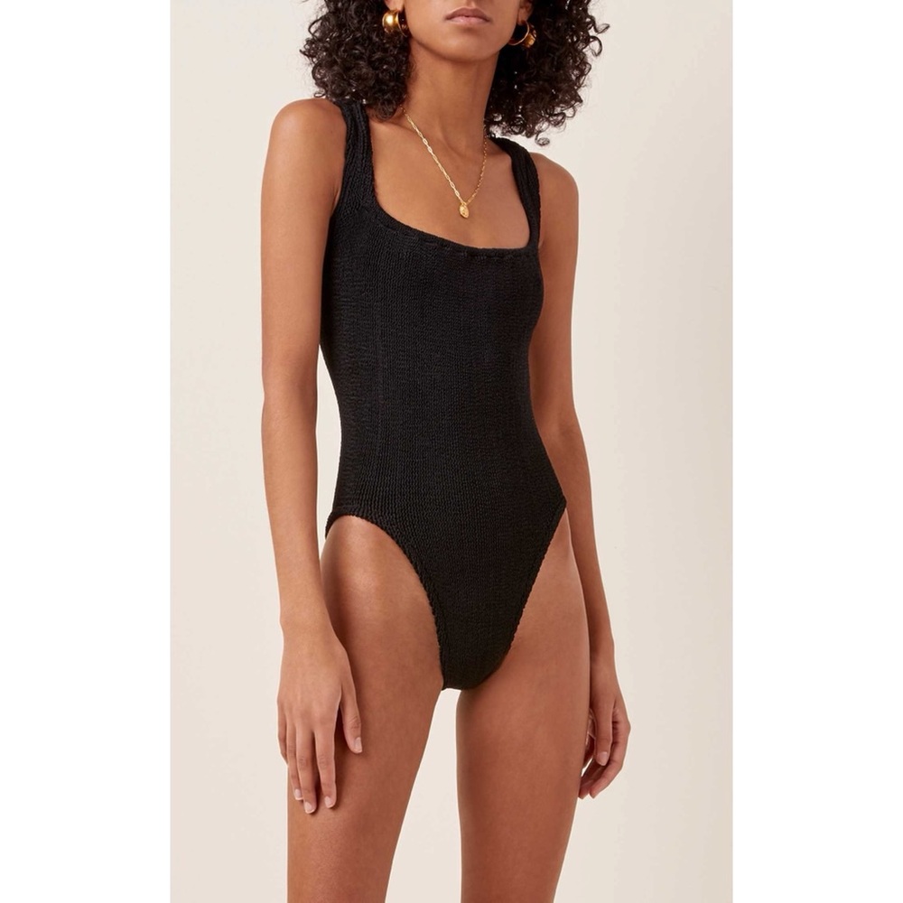 Hunza G Zora Square Neck Swimsuit
